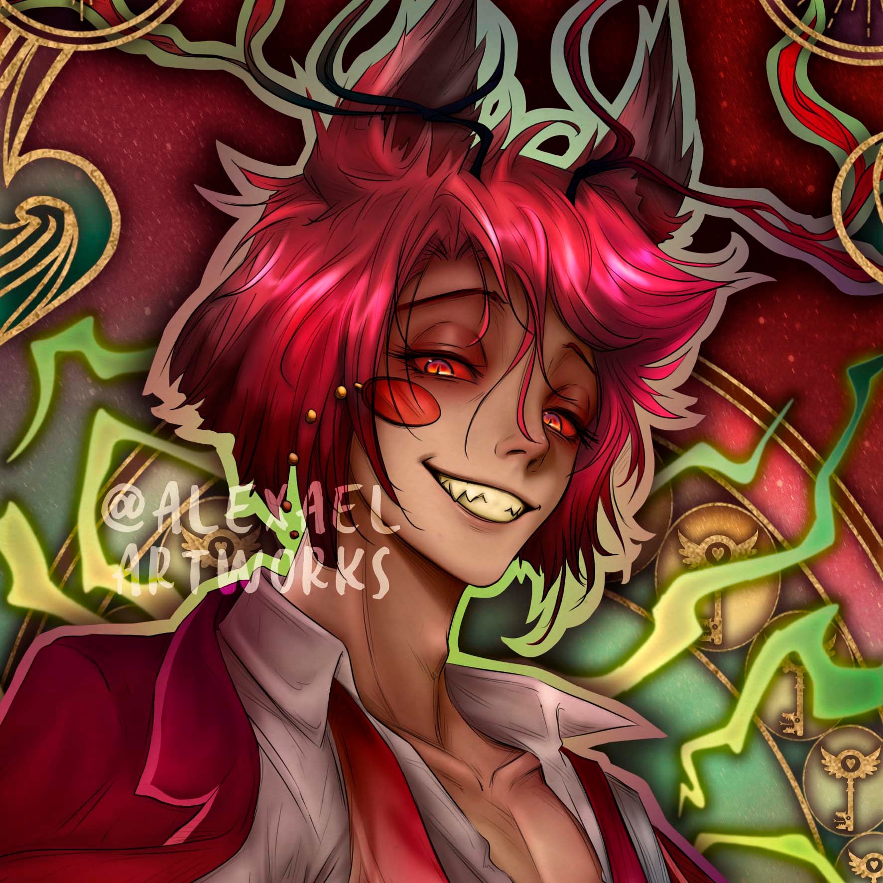 Alex Rochon Alistor Alastor Tarot Card – Alexael Artworks