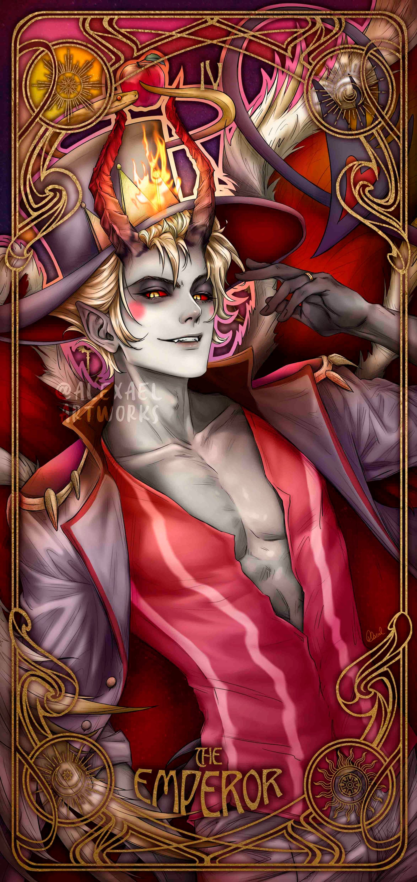 Lucifer Tarot Card