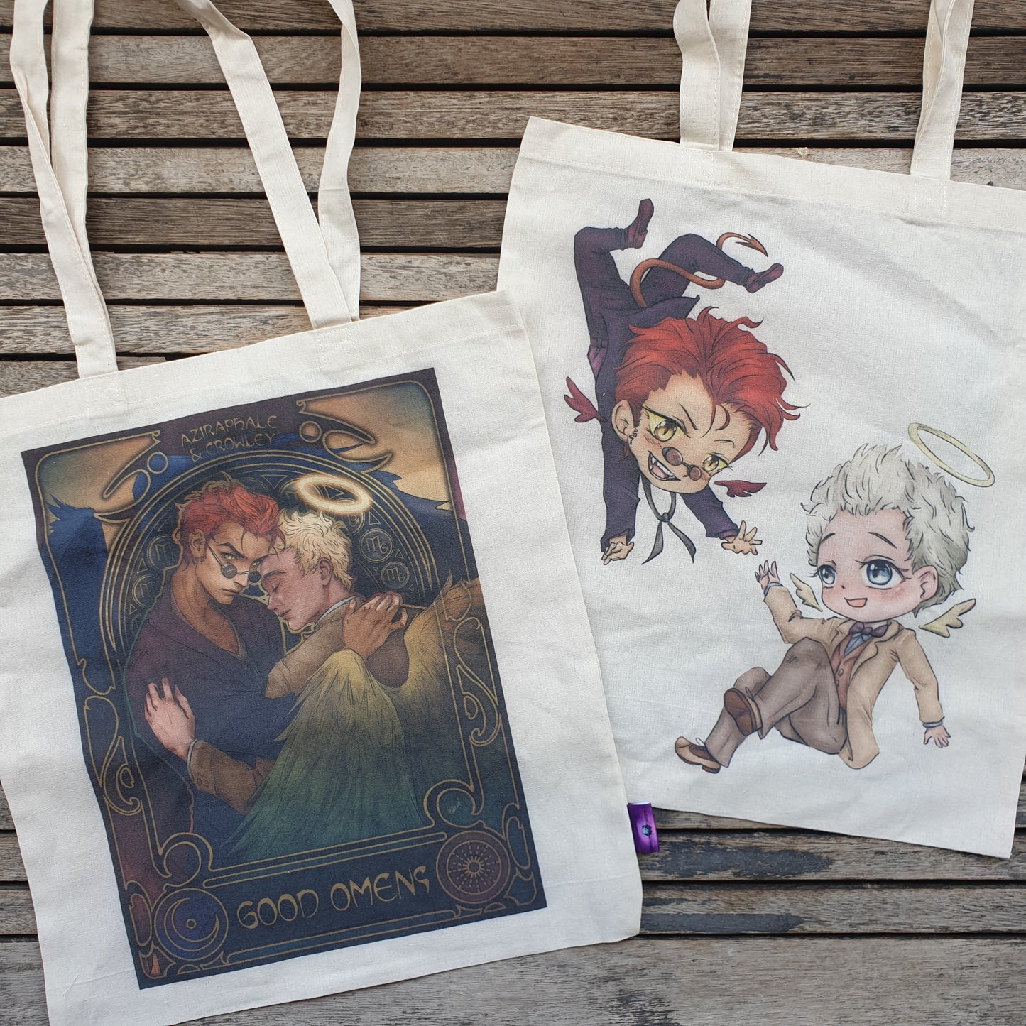 Tote Bag Good Omens