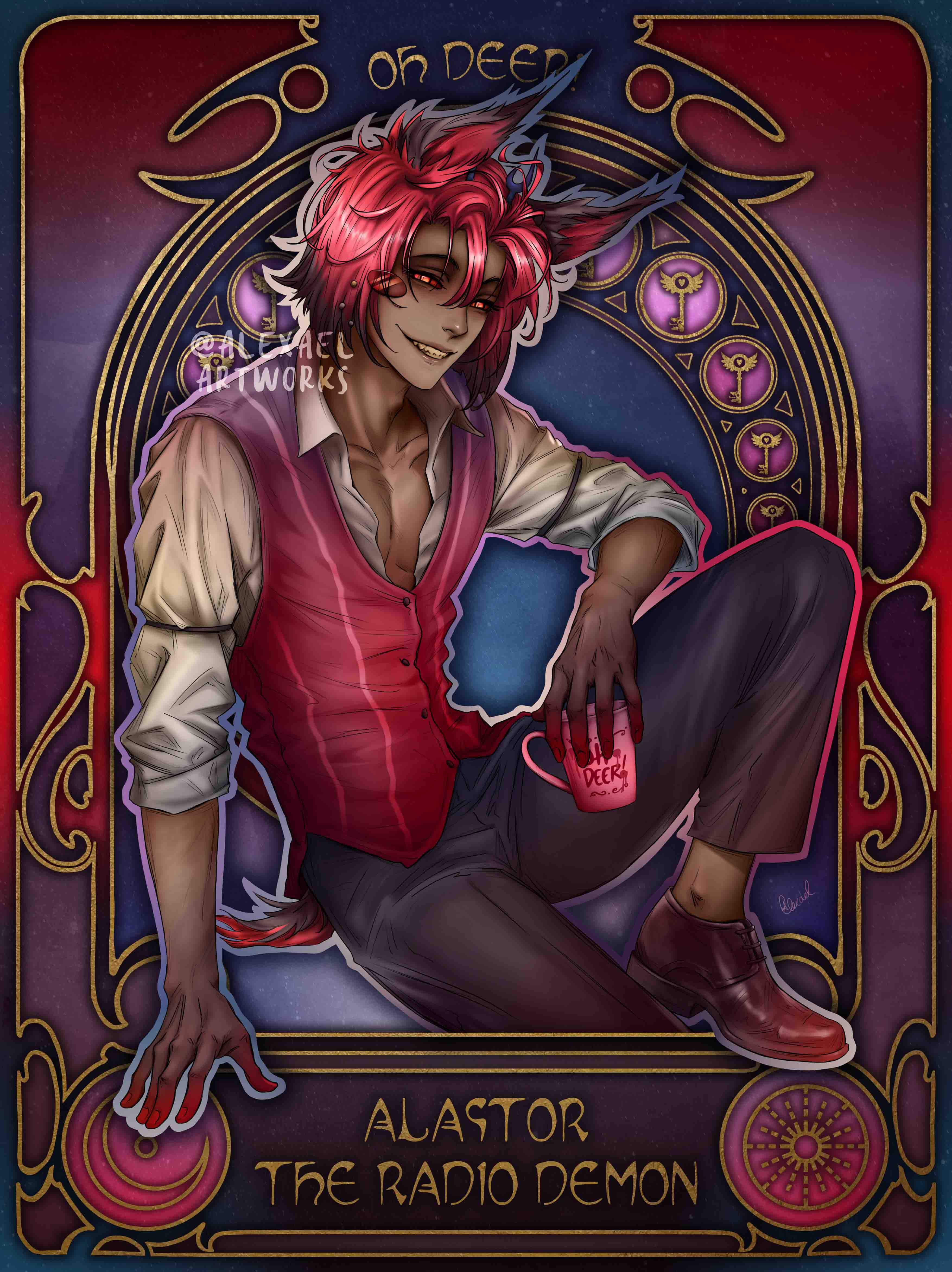 Alex Rochon Alistor Alastor Mug – Alexael Artworks