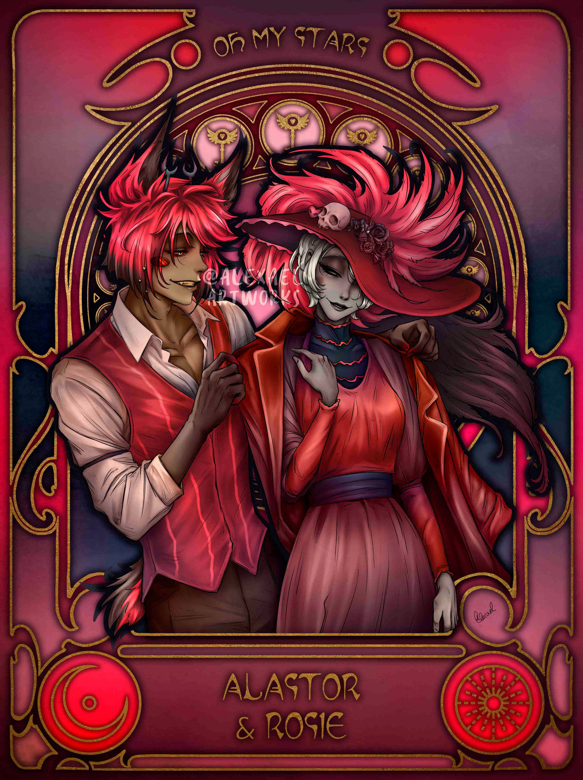 Alex Rochon Alistor Alastor & Rosie – Alexael Artworks