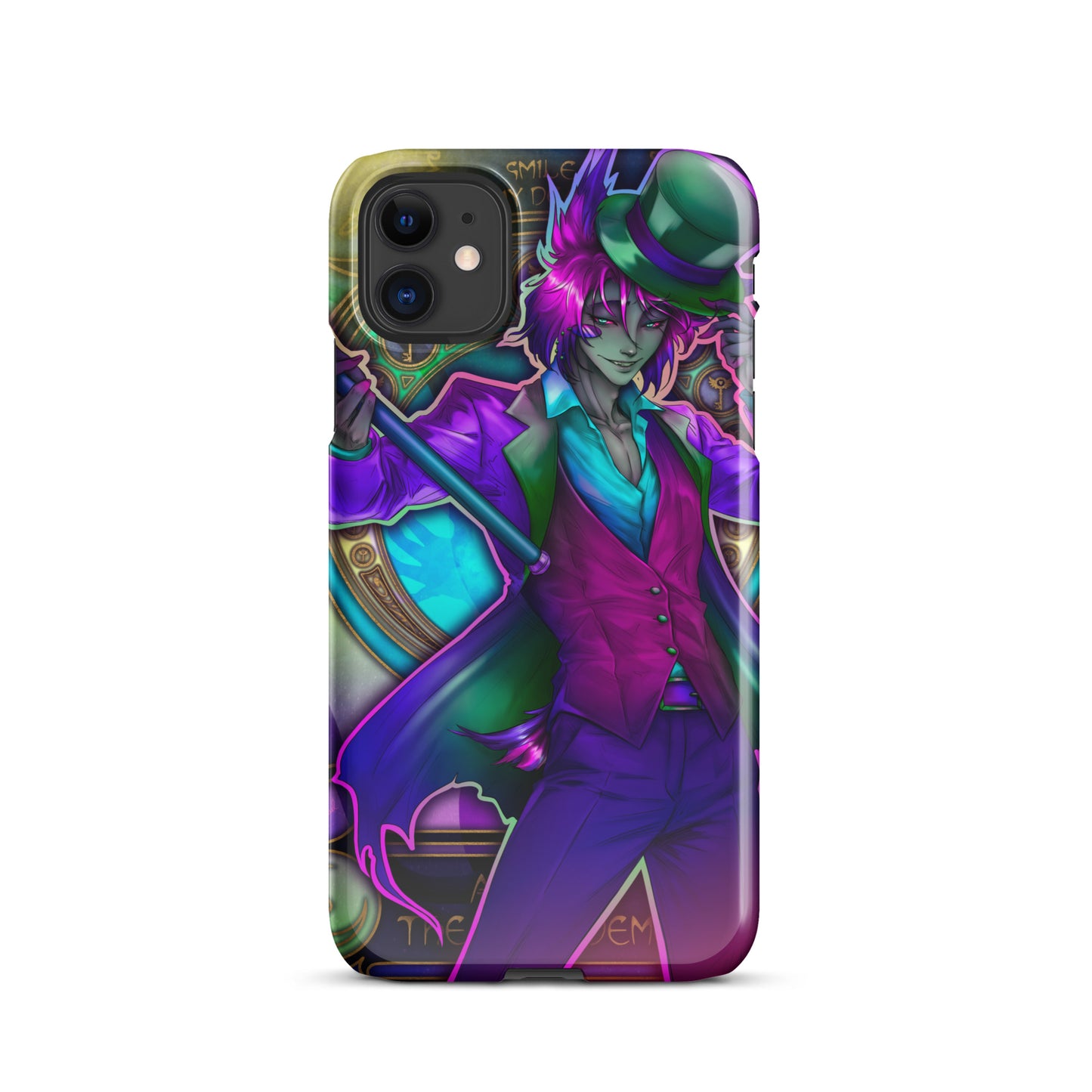 Neon Alastor - Snap case for iPhone®