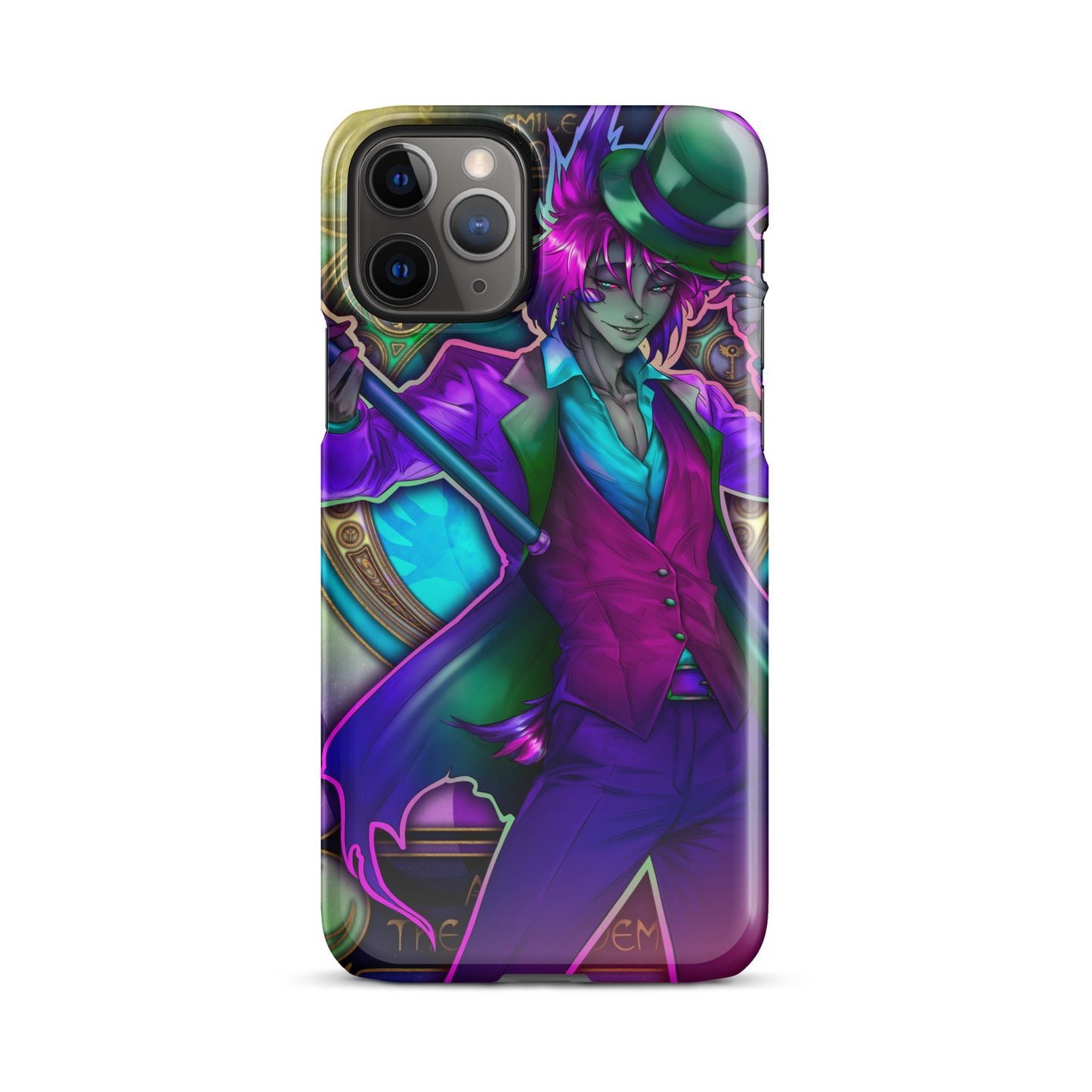 Neon Alastor - Snap case for iPhone®