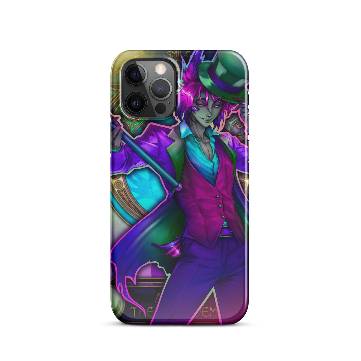 Neon Alastor - Snap case for iPhone®