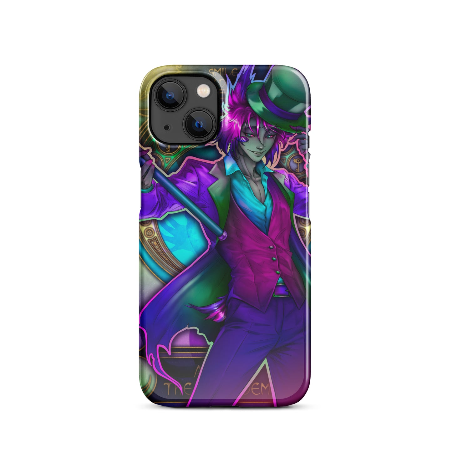 Neon Alastor - Snap case for iPhone®