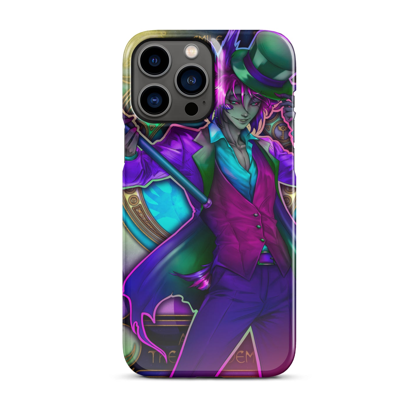 Neon Alastor - Snap case for iPhone®