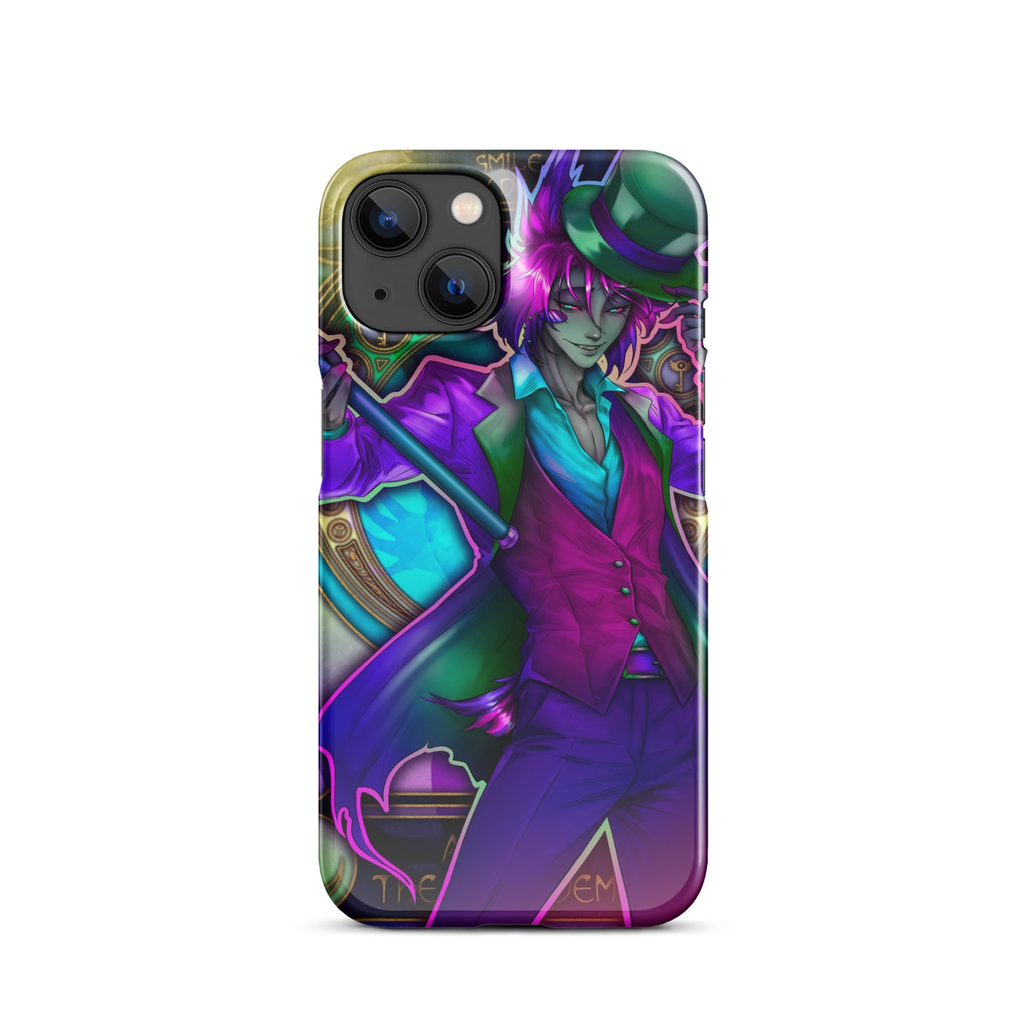 Neon Alastor - Snap case for iPhone®