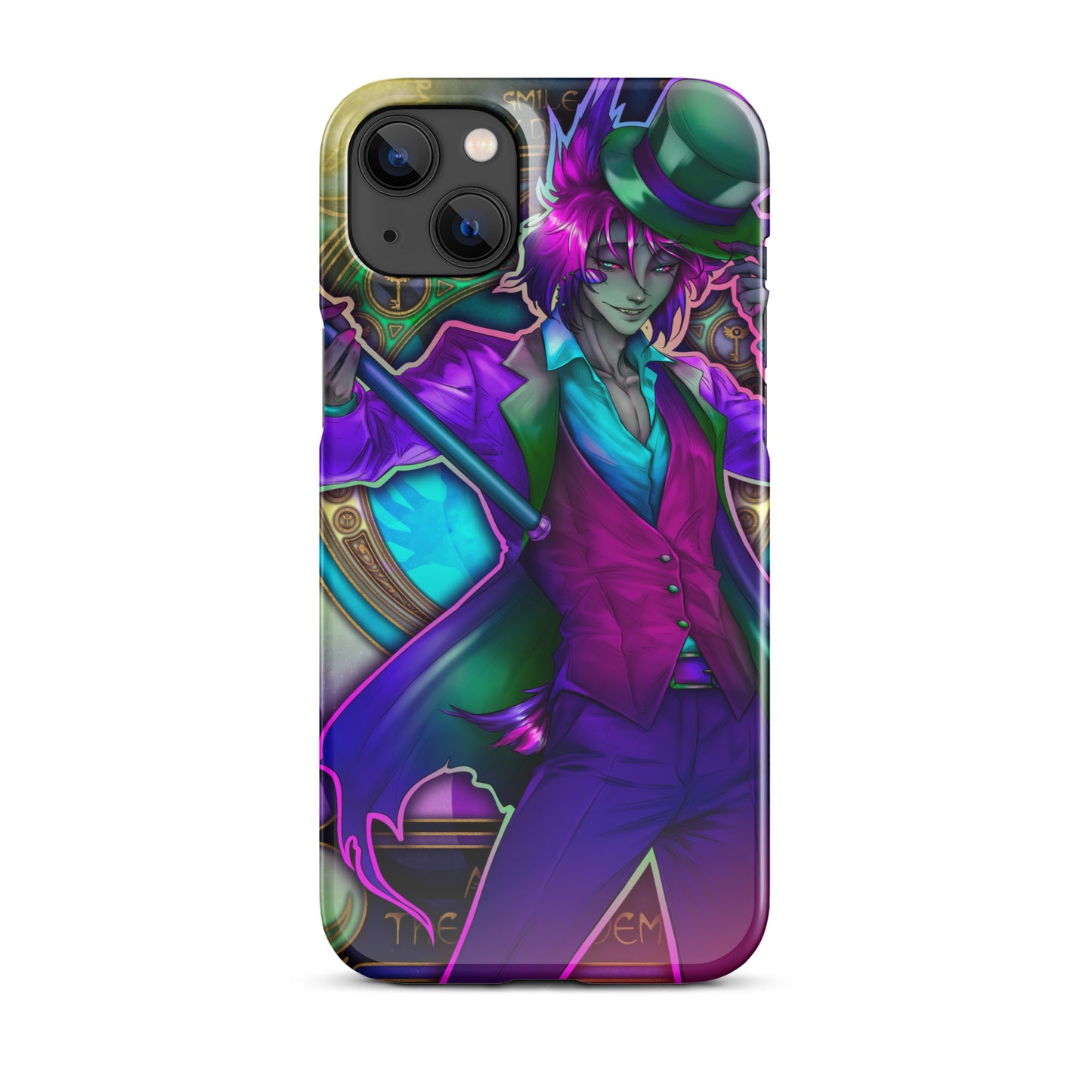 Neon Alastor - Snap case for iPhone®