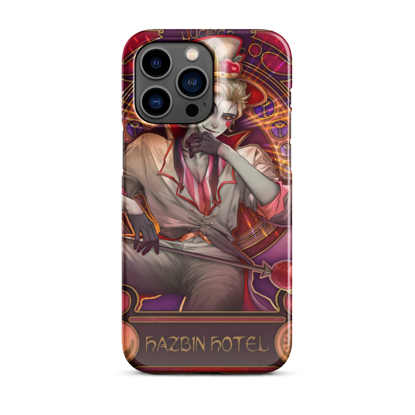 Lucifer Art Nouveau - Snap case for iPhone®