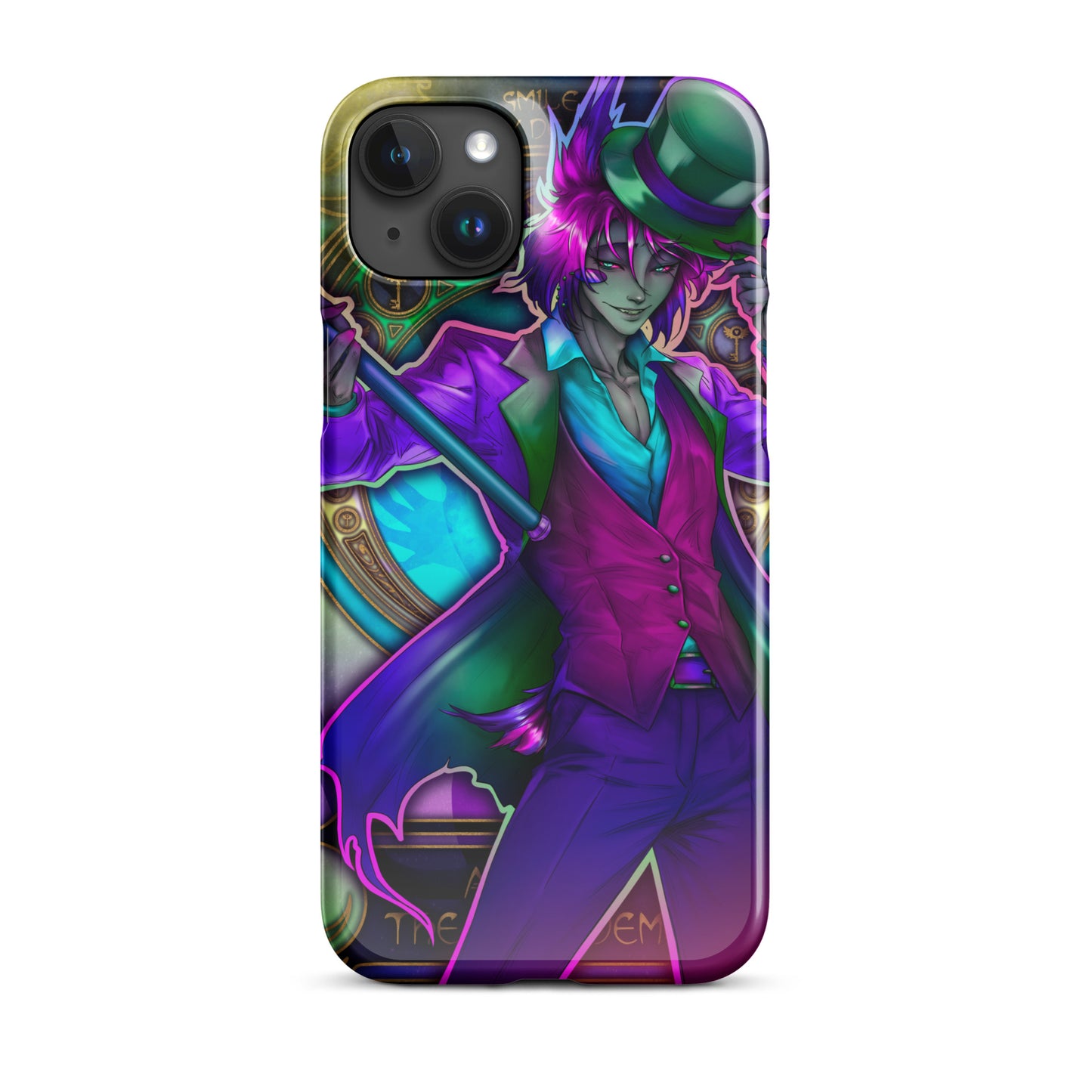 Neon Alastor - Snap case for iPhone®