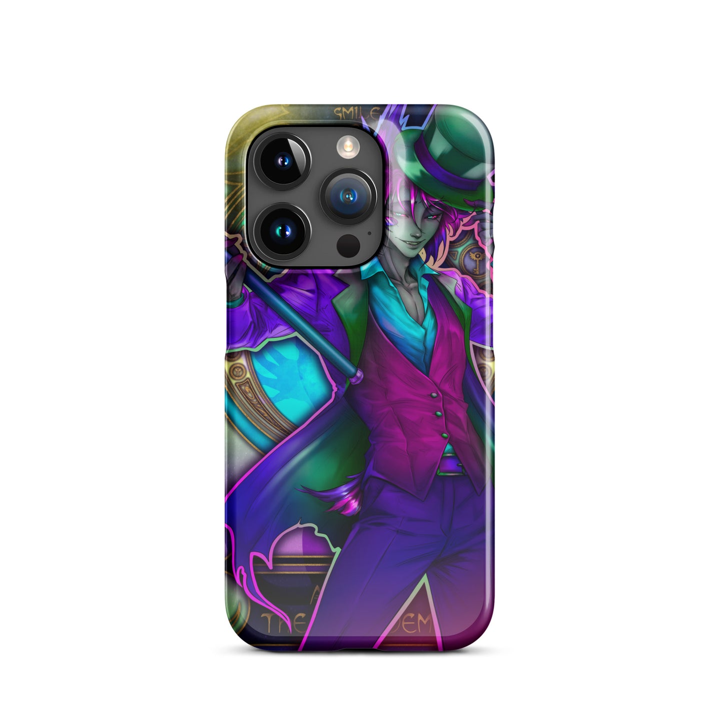 Neon Alastor - Snap case for iPhone®