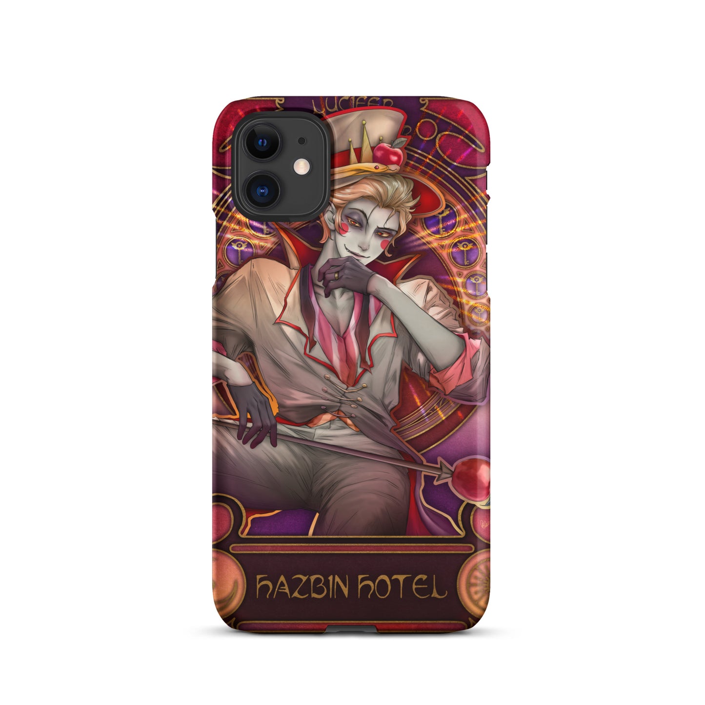 Lucifer Art Nouveau - Snap case for iPhone®