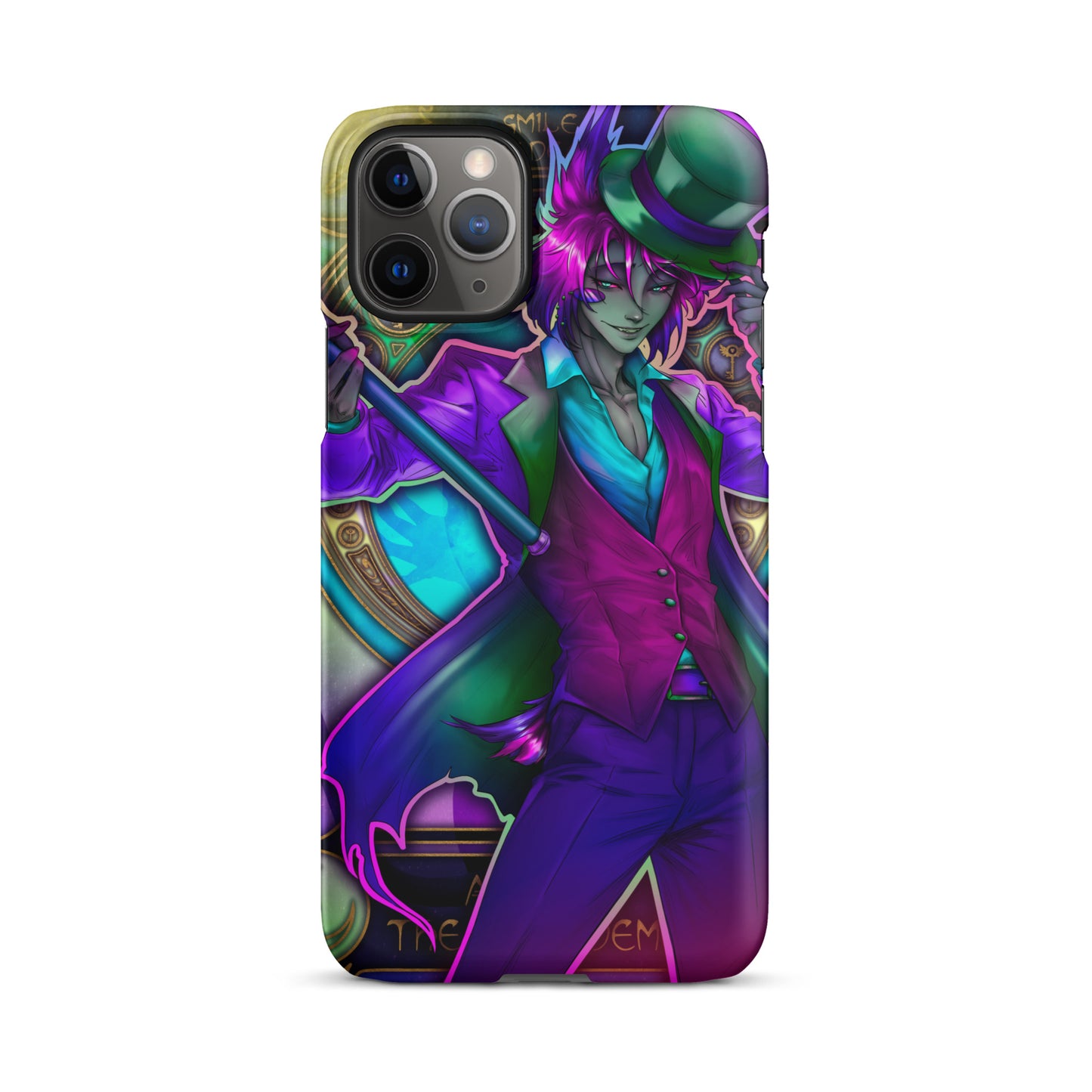 Neon Alastor - Snap case for iPhone®