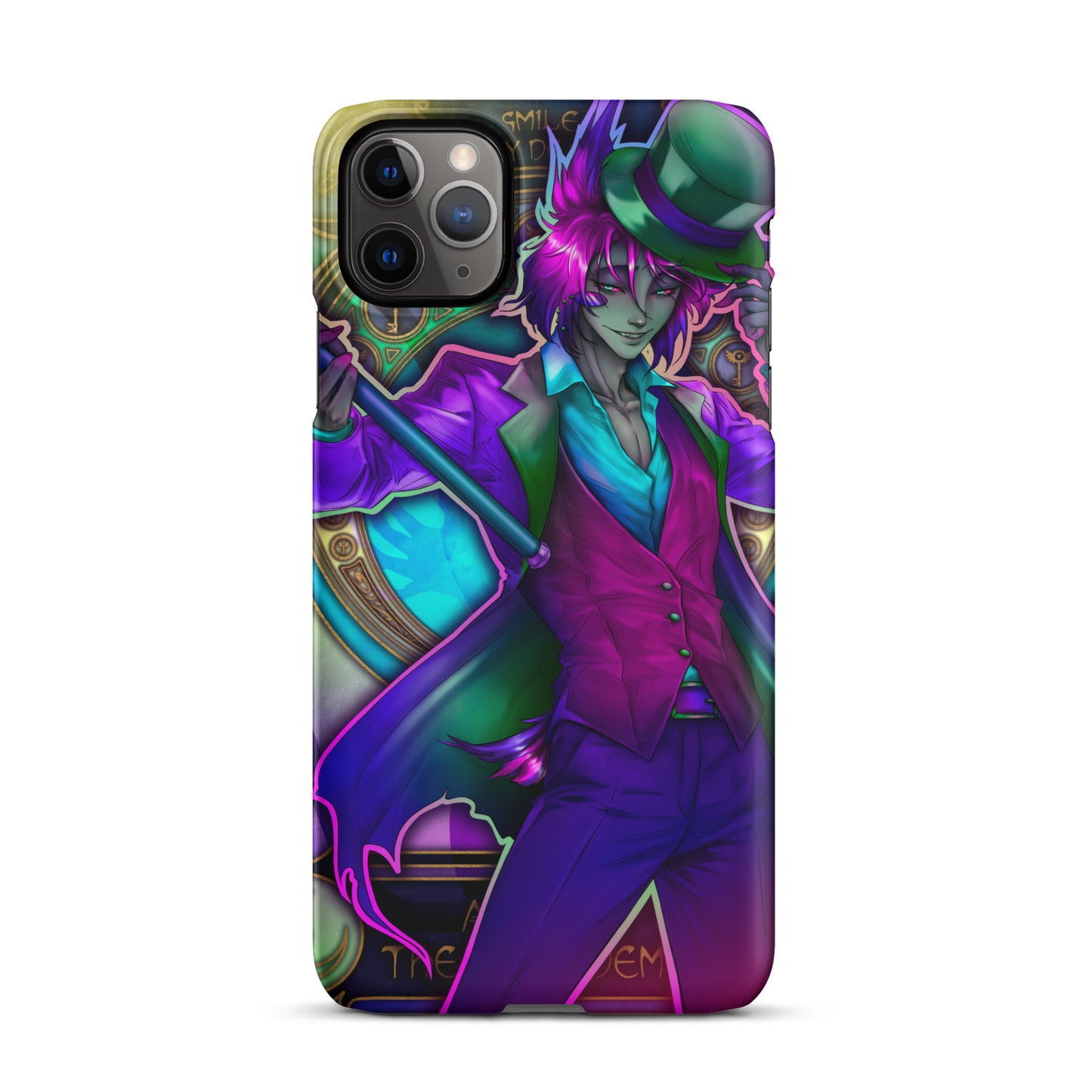 Neon Alastor - Snap case for iPhone®