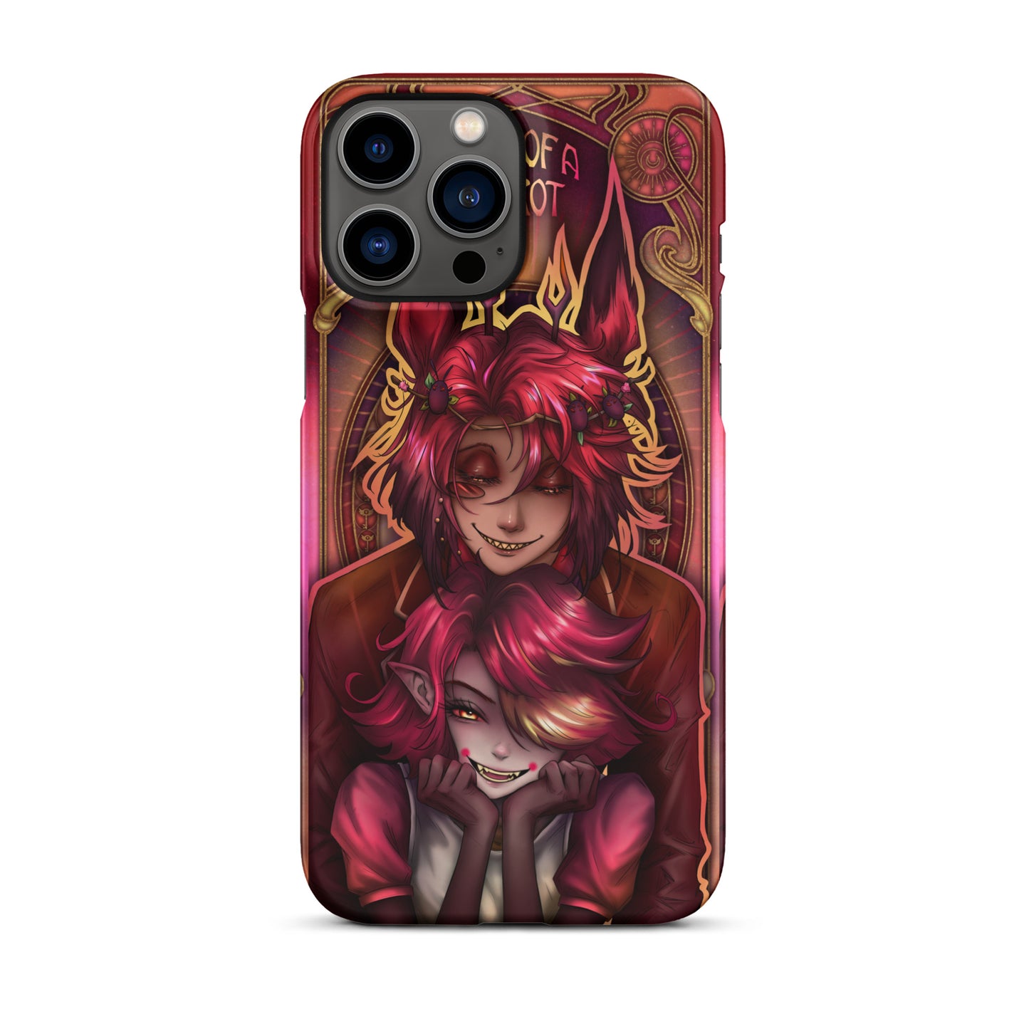 Alastor & Niffty - Snap case for iPhone®