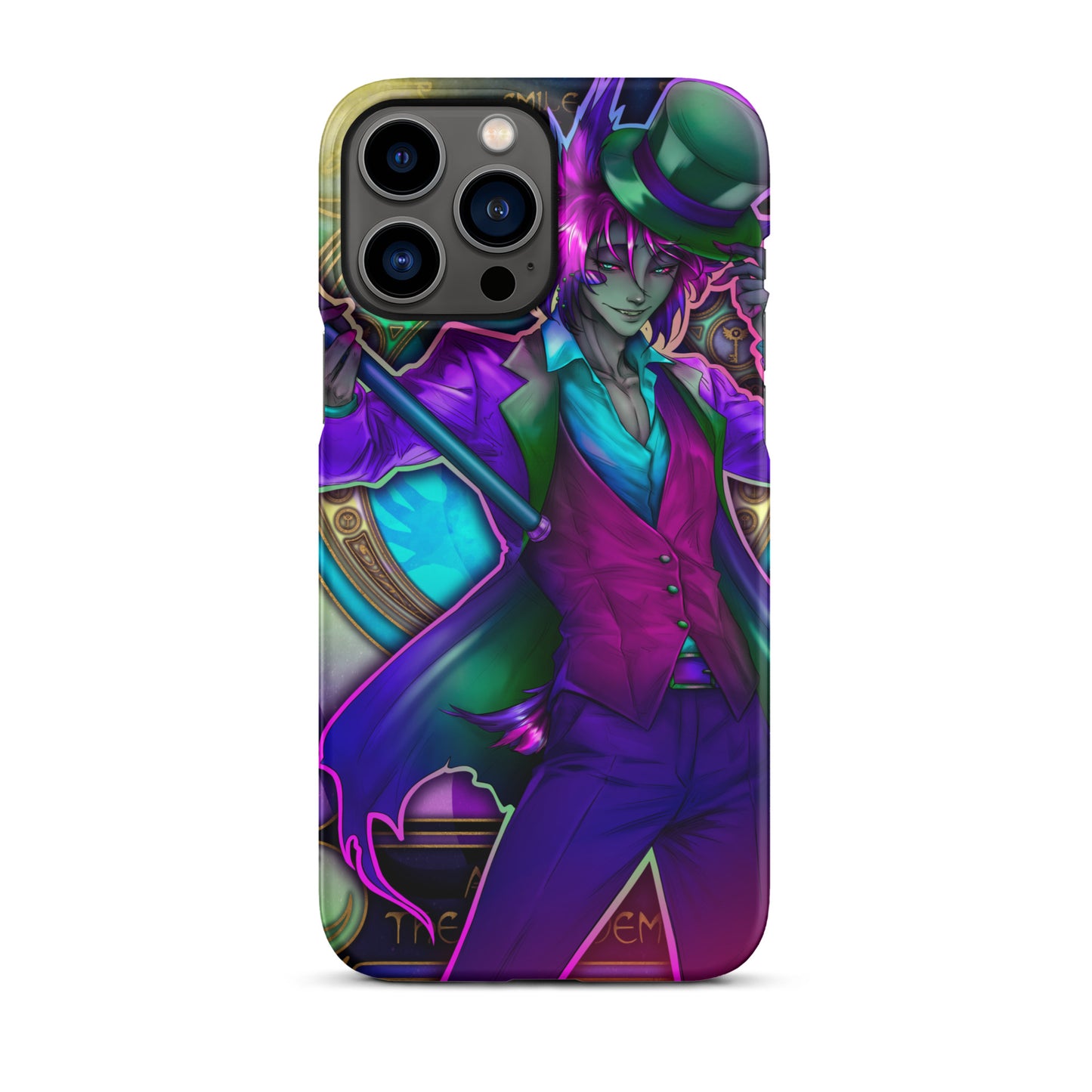 Neon Alastor - Snap case for iPhone®