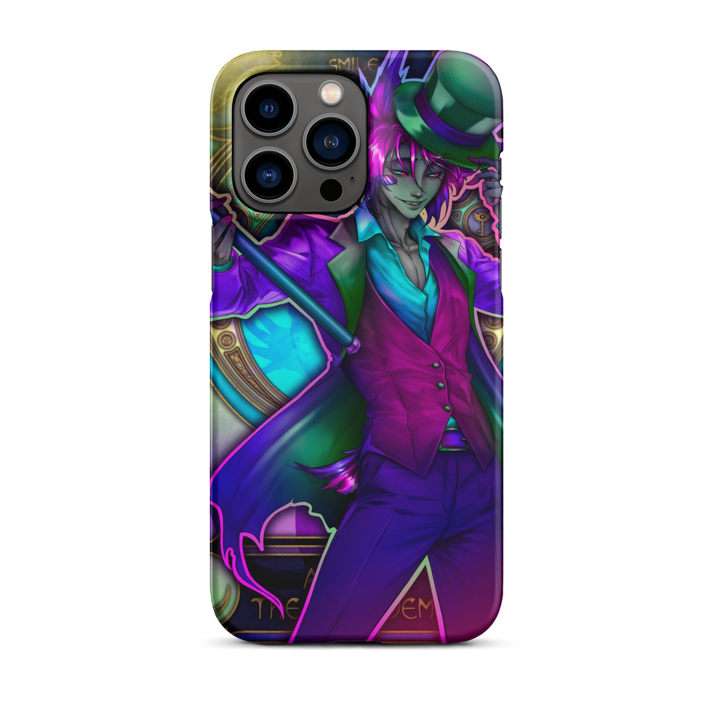 Neon Alastor - Snap case for iPhone®