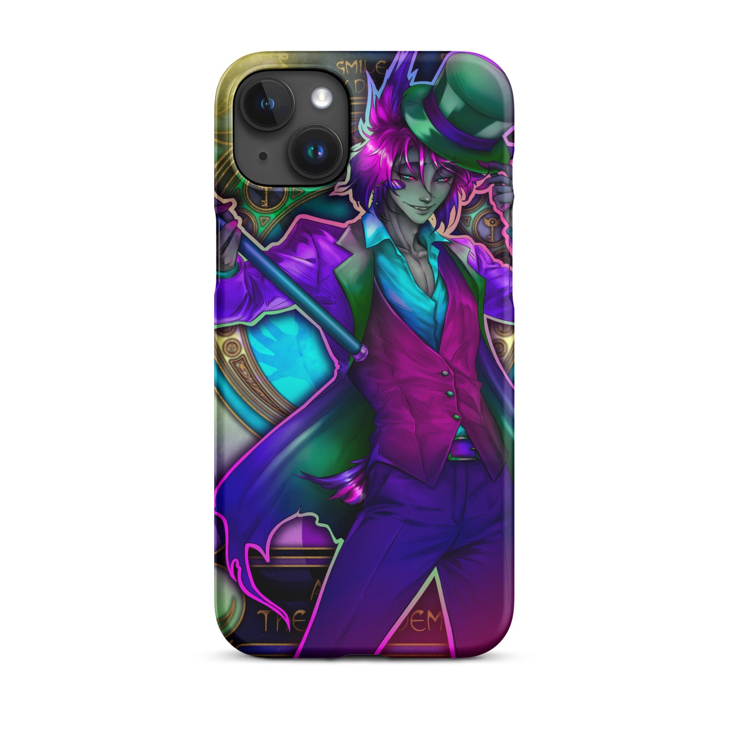 Neon Alastor - Snap case for iPhone®