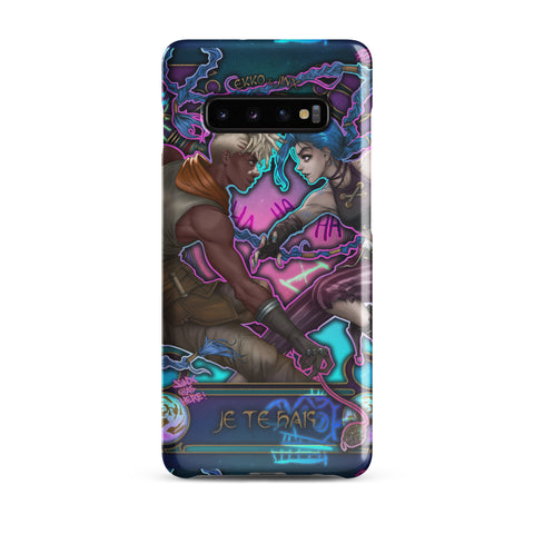 Ekko & Jinx in Art Nouveau style (Je te hais) - Snap case for Samsung®