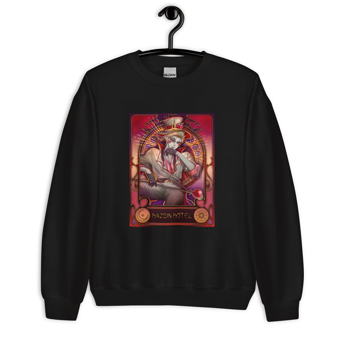 Lucifer Art Nouveau - Unisex Sweatshirt