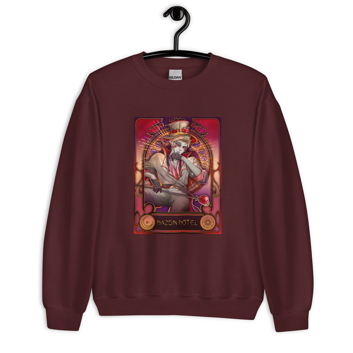 Lucifer Art Nouveau - Unisex Sweatshirt