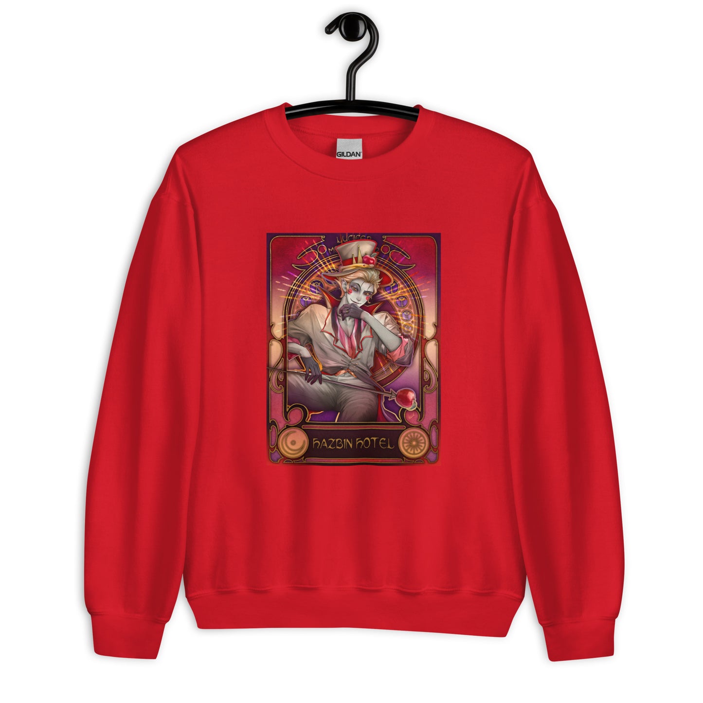 Lucifer Art Nouveau - Unisex Sweatshirt