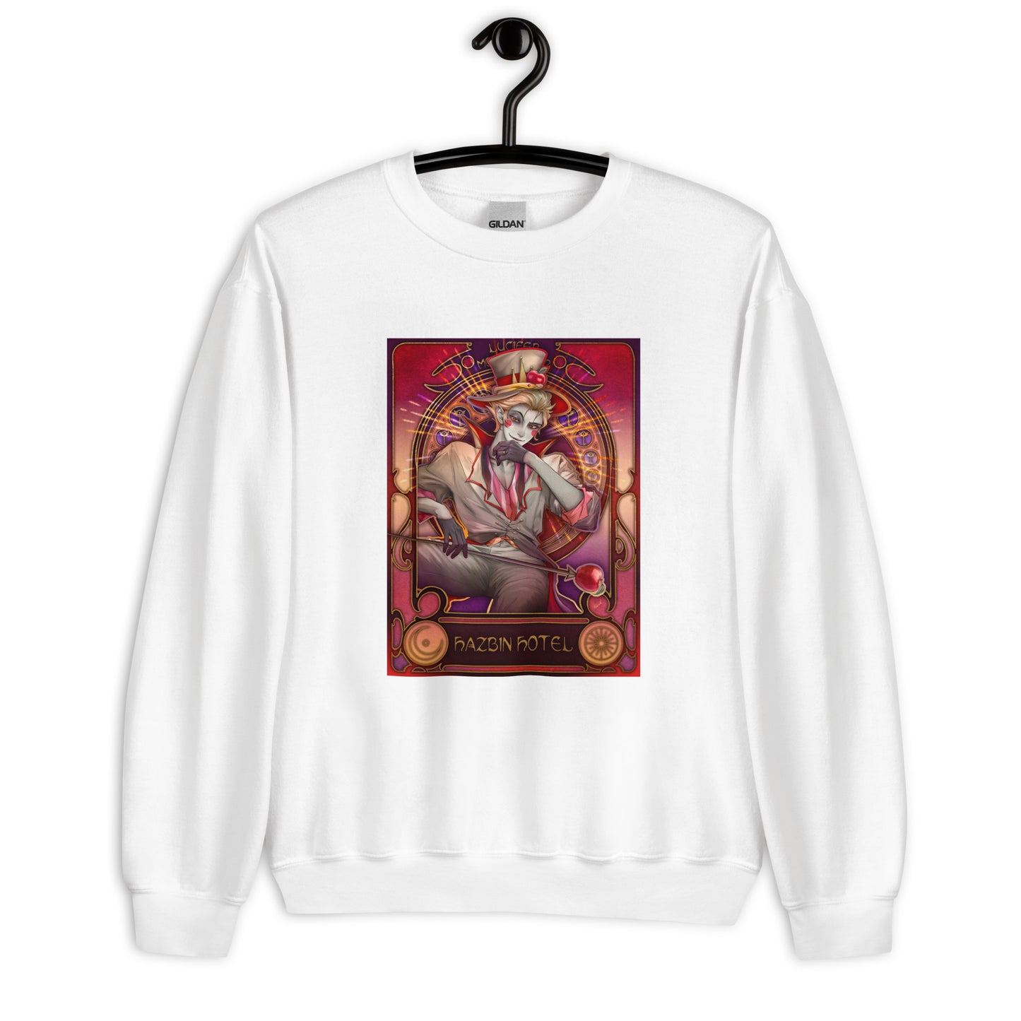 Lucifer Art Nouveau - Unisex Sweatshirt