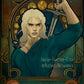 Geralt in Art Nouveau style