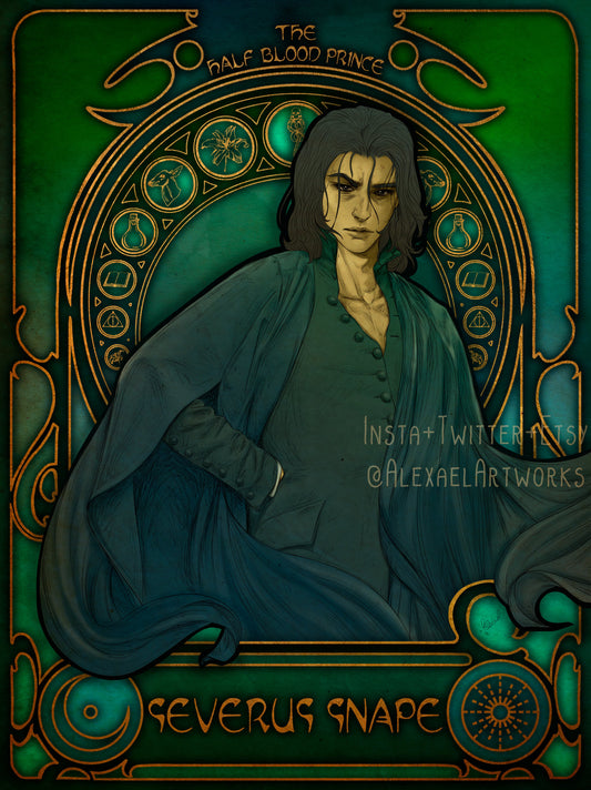 Severus in Art Nouveau style