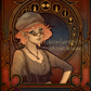 Lexie in Art Nouveau style